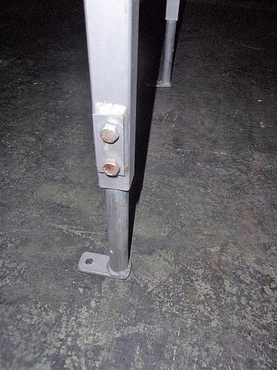 Used 20 Inch Wide X 27 Inch Long Intralox Belt Conveyor Stainless Steel Sanitary