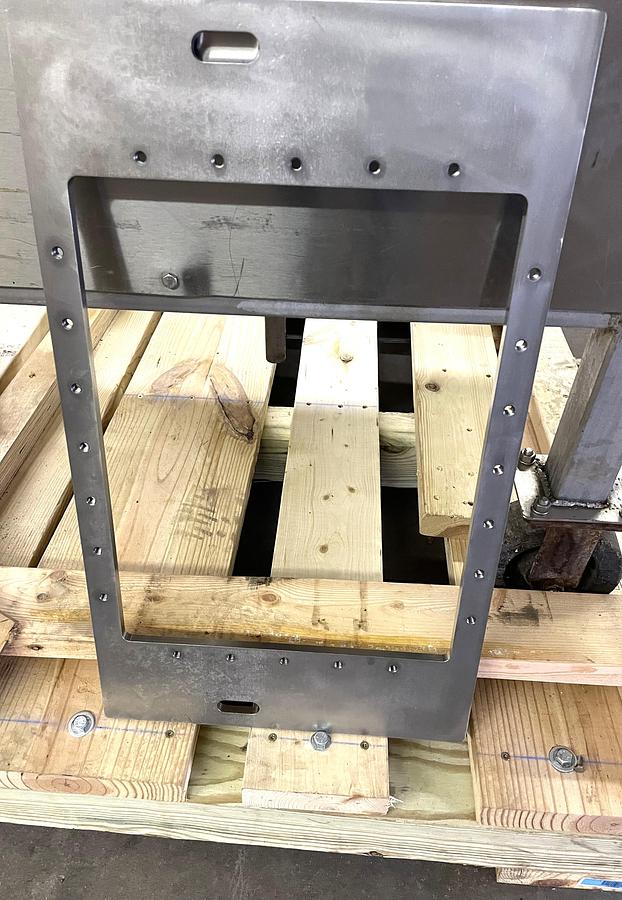 Used GMC Tu Way 40 Pound Block Cheese Cutter Stainless Steel Sanitary