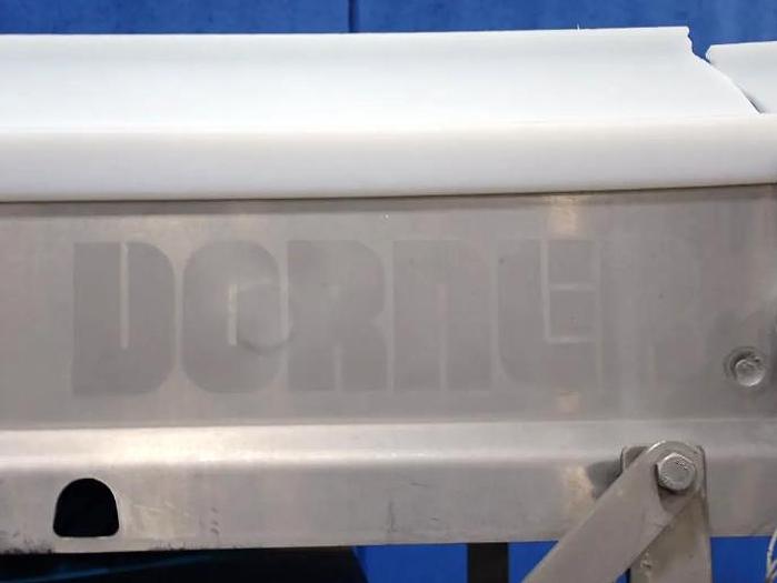 Used Dorner 14 Inch X 78 Inch Sanitary Blue Belt Conveyor