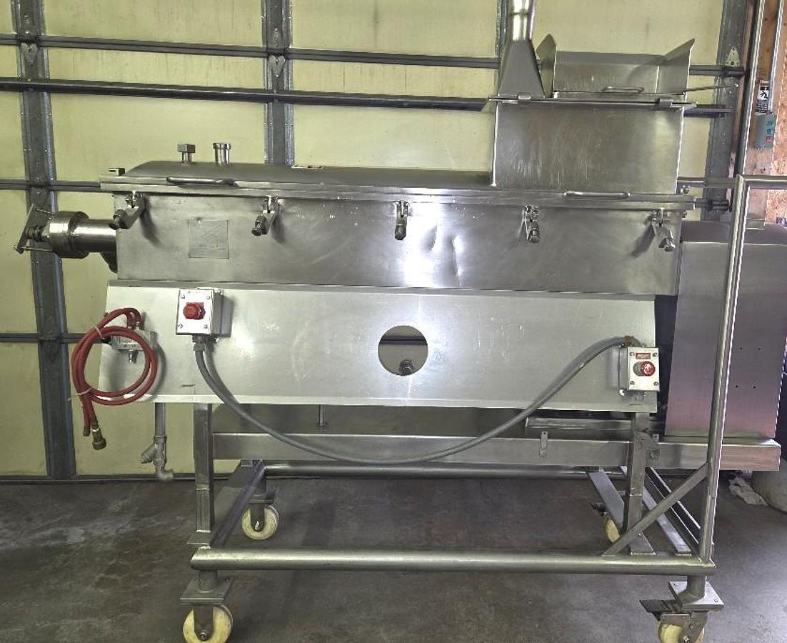 Used Stainless Steel Sanitary Steam Injected Screw Cooker