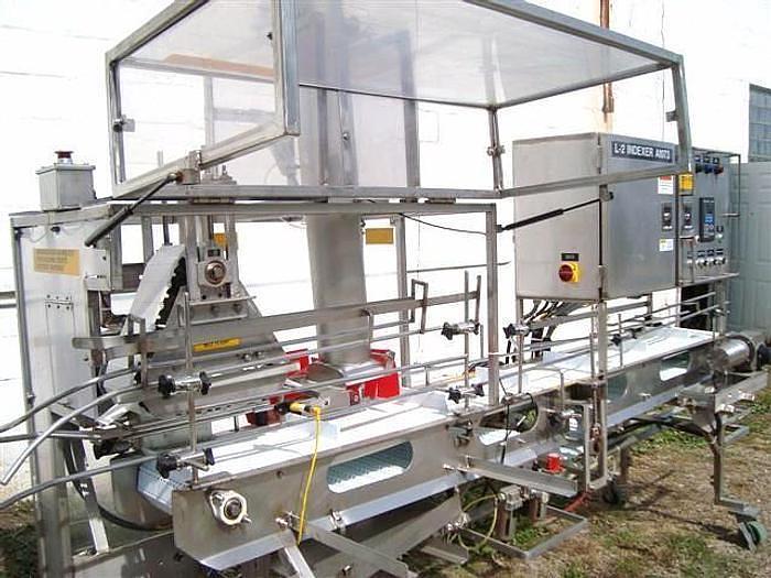 Used Food Process Systems Stainless Steel Sanitary Box Filler Model 6000