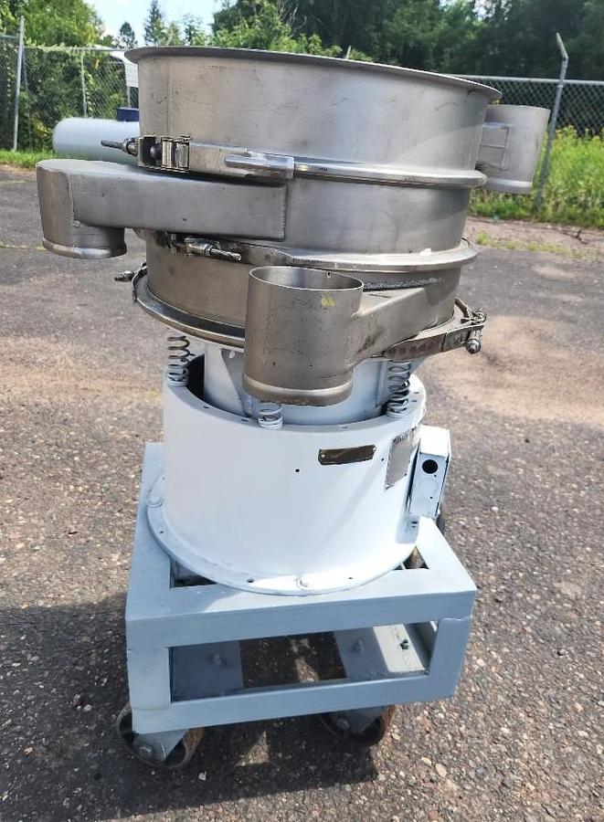 Used 18 Inch Sweco Screener Stainless Steel Double Deck