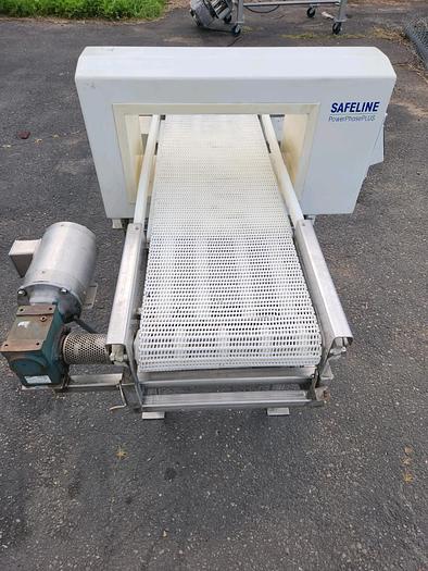 Used Safeline Power Phase Plus Metal Detector 12 X 24 Aperature Opening