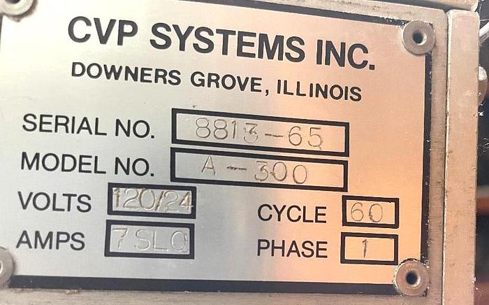 Used CVP Systems Model A300 Dual Snokle Gas Flushed Vacuum Sealer