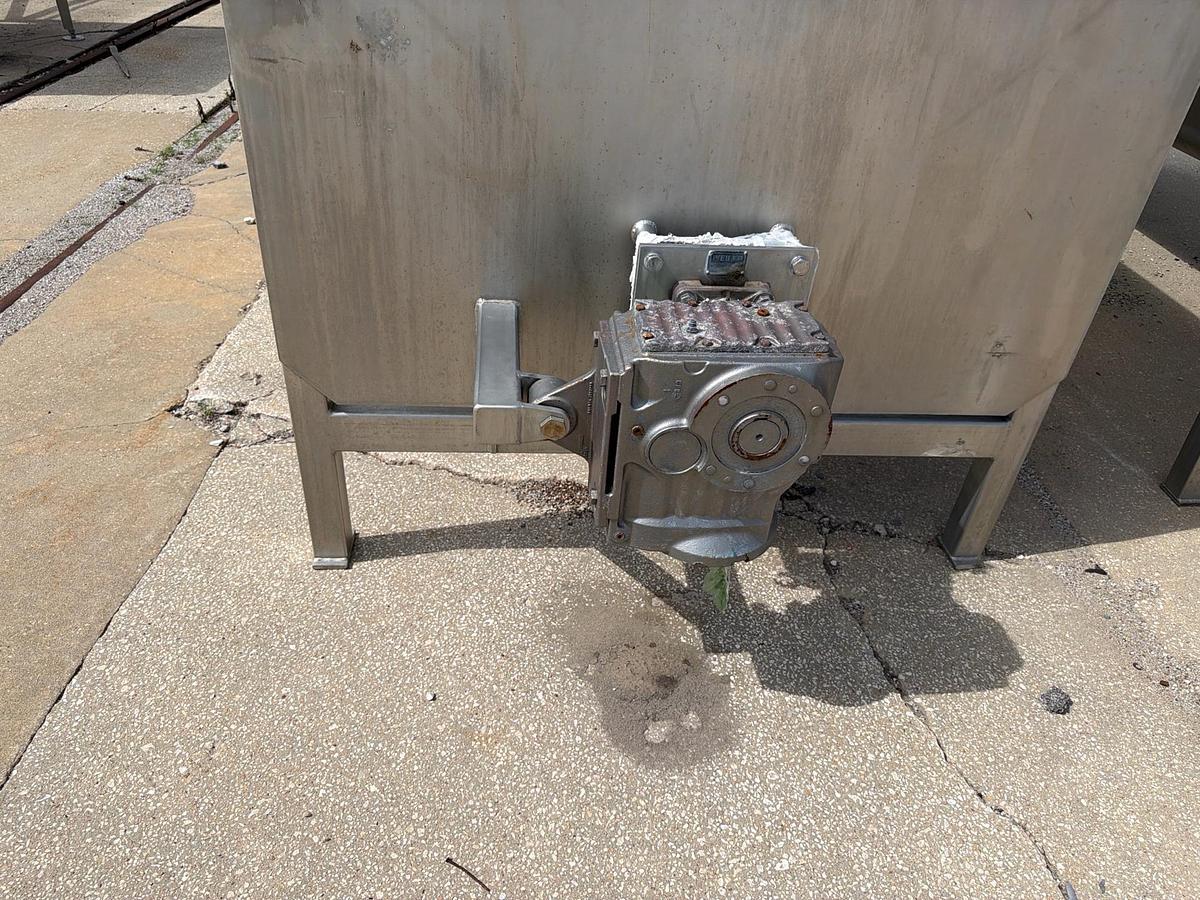 Used MTC Screw Loaders Model MCTS-16-13 Stainless Steel 16 Inch Diameter 7500 Pound Hoppers