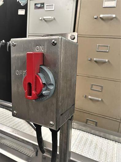 Used 10 Inch Wide X 281 Inches Long Incline Intralox Belt Conveyor Stainless Steel Sanitary