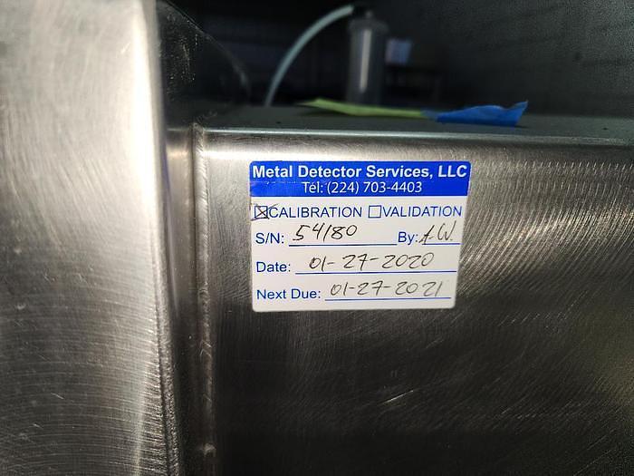 Used Loma Metal Detector 6 Inch X 3 Inch Stainless Steel Sanitary