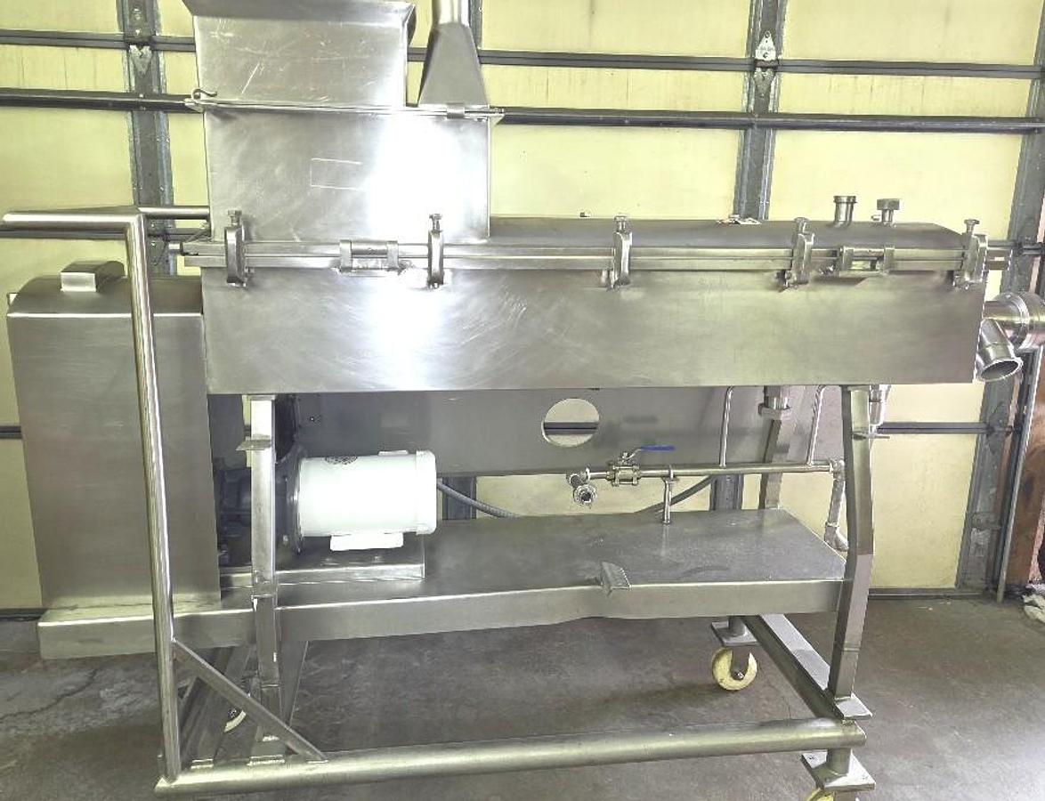 Used Stainless Steel Sanitary Steam Injected Screw Cooker