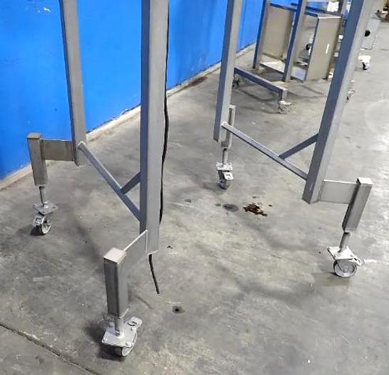 Used Dorner 14 Inch X 78 Inch Sanitary Blue Belt Conveyor