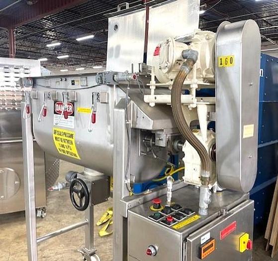 Used 5 Cu. Ft. Stainless Steel Sanitary Ribbon Blender