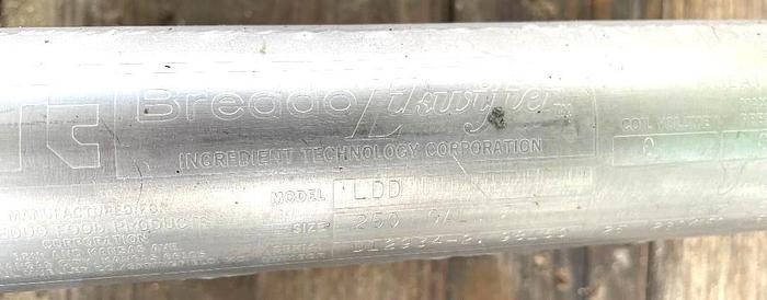 Used Breddo Model LDD 250 Gallon Stainless Steel Sanitary Likwifier