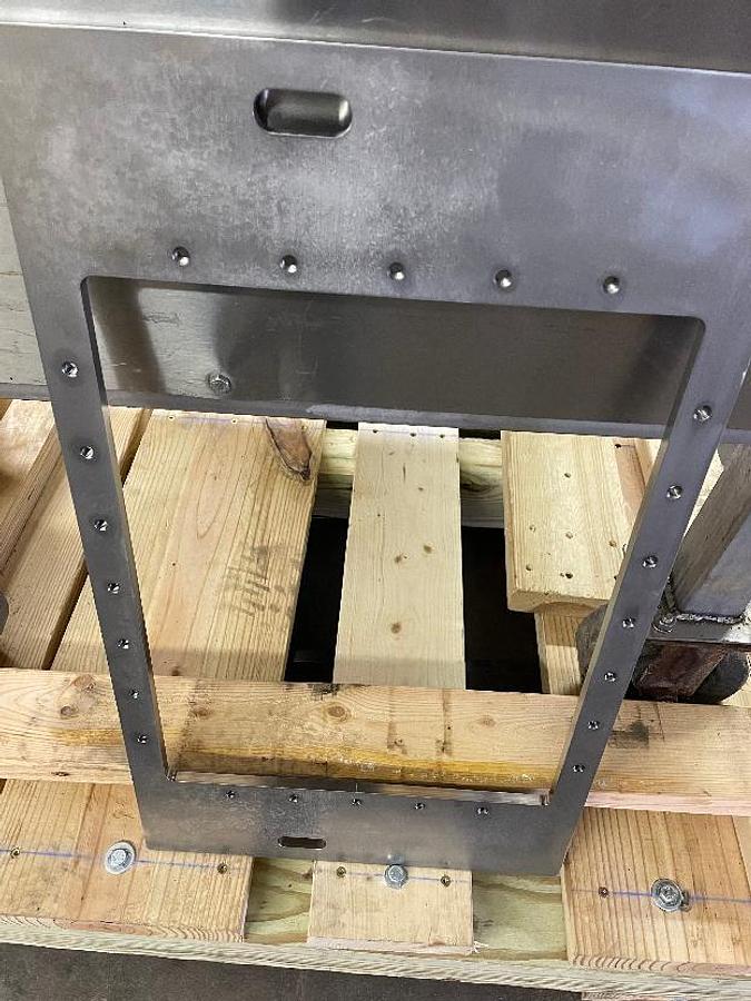 Used GMC Tu Way 40 Pound Block Cheese Cutter Stainless Steel Sanitary