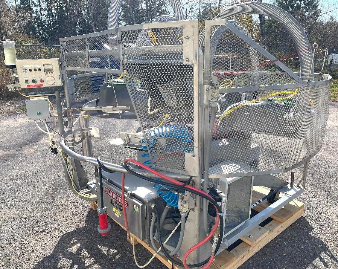 Used Cryovac 8610 Rotary Vacuum 4 Chamber Packaging Machine