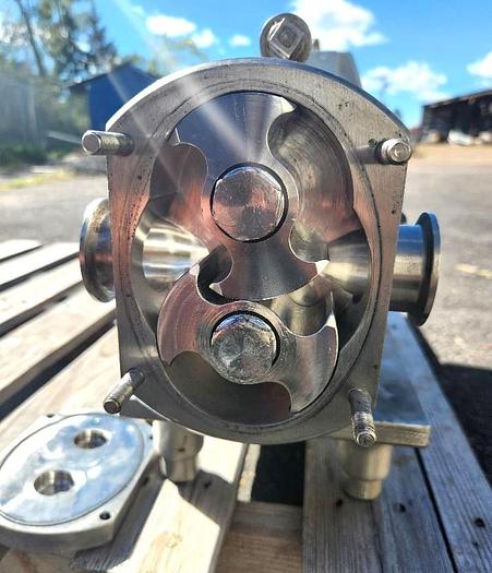 Used Fristam Stainless Steel Sanitary Positive Displacement Pump Model 58L