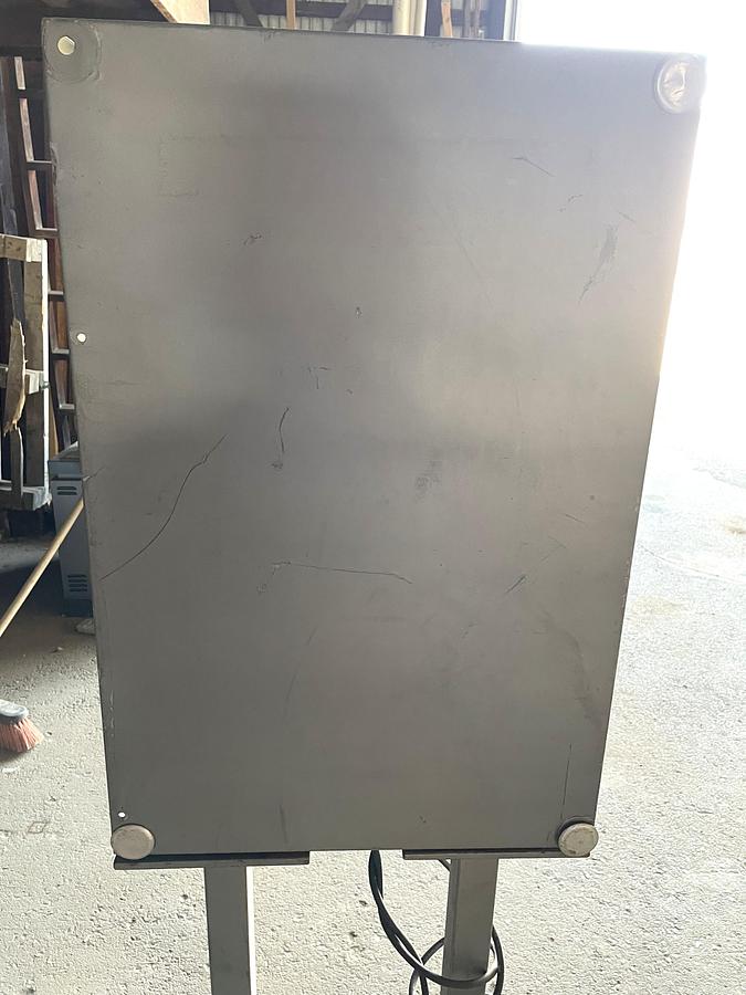 Used Stand Alone Hoffman Control Panel with Allen Bradley 550 Panelview