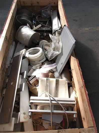 Used PMR Model 1300 Dual Lane Continuous Container Filler Sealer Lidder Stainless Steel Sanitary