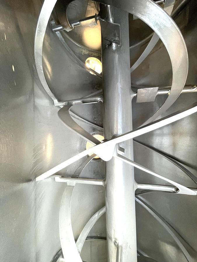 Used Strong Scott 60 Cu. Ft. Stainless Steel Sanitary Double Ribbon Blender