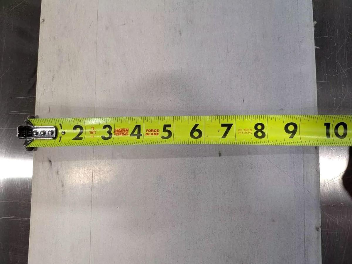 Used 10 Inch X 174 Inch Stainless Steel Sanitary Belt Conveyor Variable Speed 110 Volt