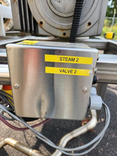 Used Chemetron Twin Tube Votator 6 X 72 Stainless Steel Sanitary