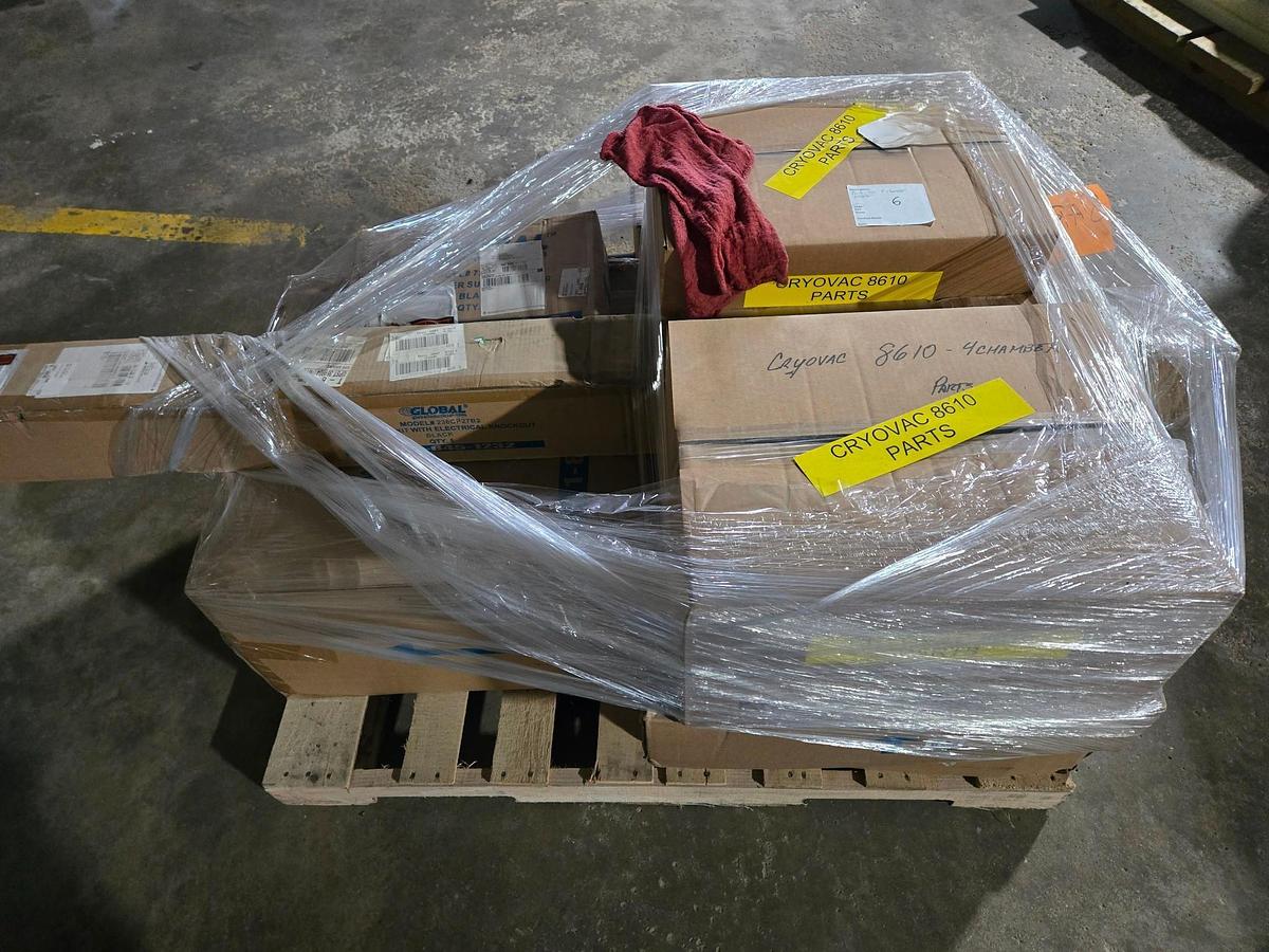 Used Cryovac 8610 Rotary Vacuum 4 Chamber Packaging Machine