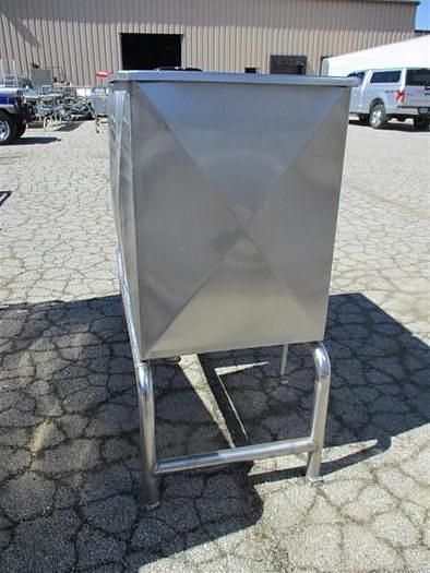 Used Twin 50 Gallon Stainless Steel Tanks on Common Stainless Steel Frame