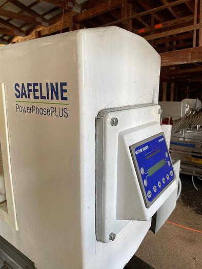 Used Safeline Power Phase Plus Metal Detector 12 X 24 Aperature Opening