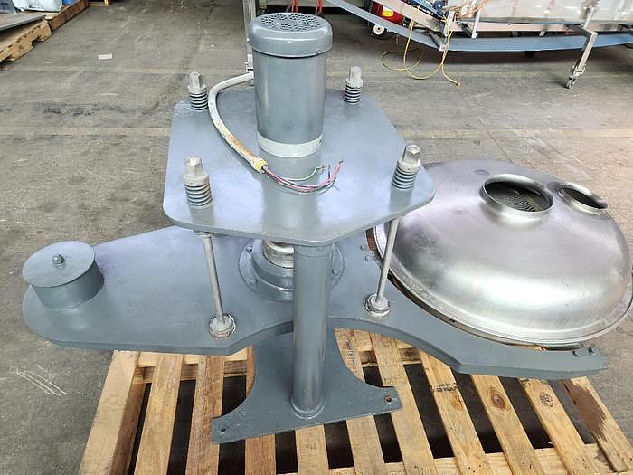 Refurbished Sprout Waldron Model PS34 Pedestal Sifter Stainless Steel Sanitary