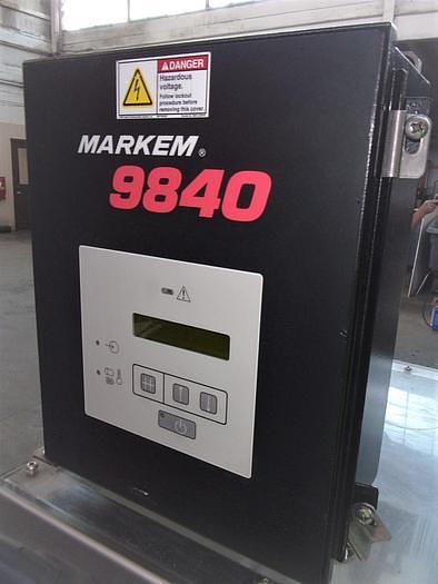 Used Dorner Inspection Conveyor 3 1/2 Inches Wide X 36 Inches Long with Markem 9840 Coder Stainless Steel