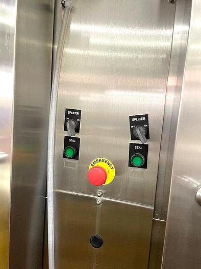 Used Stainless Steel Twin Head Inline Aspetic Bag Filler Mfg by SBM / SAJB Inc
