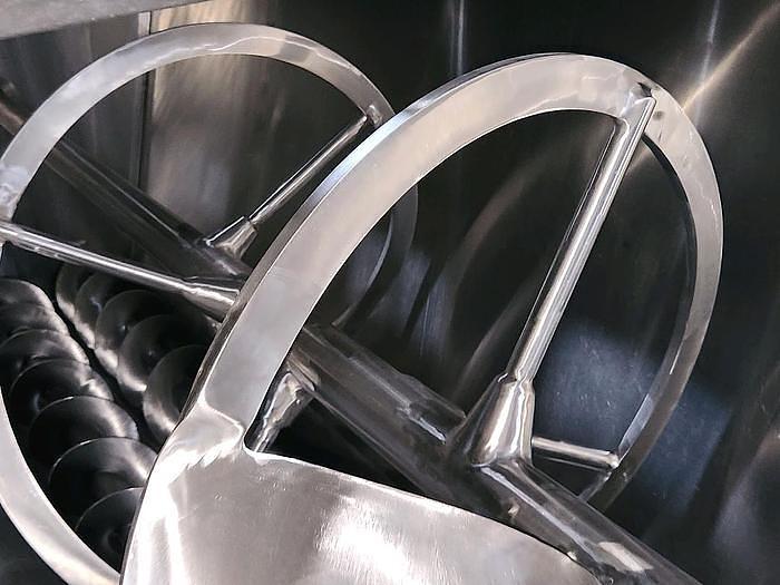 Used 330 cu ft/2500 Gallons Stainless Steel Sanitary Ribbon Blending Hoppers/Tanks