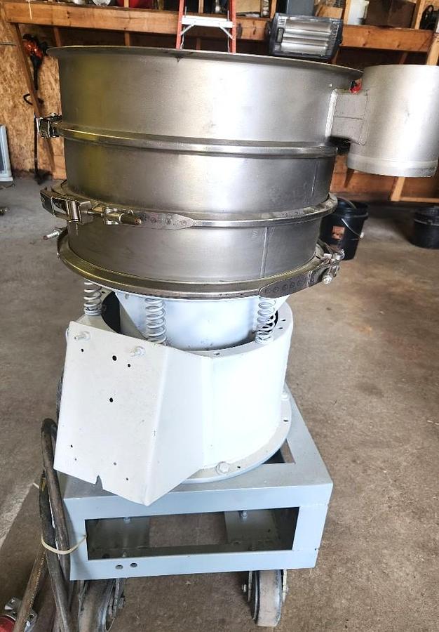 Used 18 Inch Sweco Screener Stainless Steel Double Deck