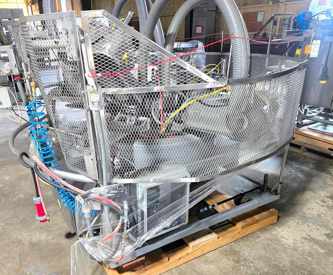 Used Cryovac 8610 Rotary Vacuum 4 Chamber Packaging Machine