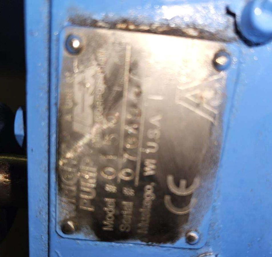 Used Waukesha Model 015 Stainless Steel Positive Displacement Pump