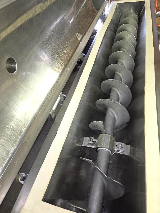 Used Stainless Steel Sanitary Steam Injected Screw Cooker