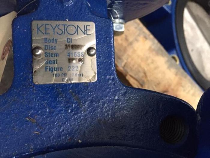Keystone Butterfly Valves with Morin Actuator Stainless Steel
