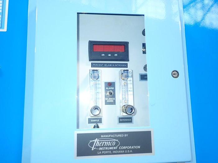 Used Thermco Gas Mixer / Analyzer Model 6105HeN20A1210OF500 Mfg 2018