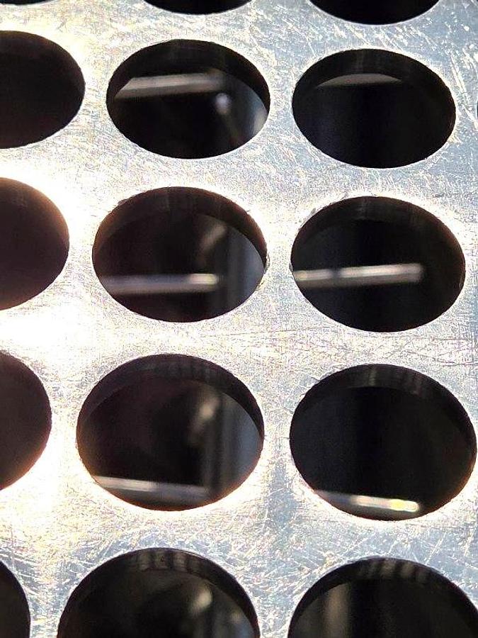Used Loos Stainless Steel Sanitary 3 Inch Ingredient Feeder