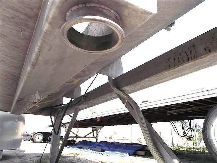 Used 200 CU FT Stainless Steel Sanitary Liquids/Powder Paddle/Ribbon Blender