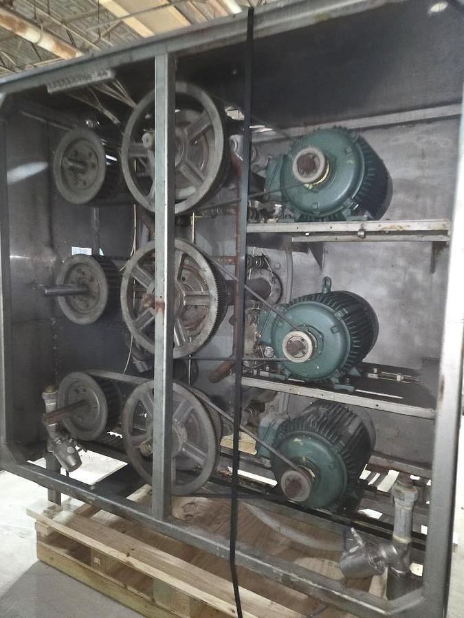 Used Cherry-Burrell Thermutator Model SPL672L Scraped Surface Heat Exchanger (6) Tube Thermutator