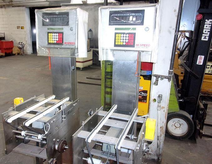 Used Mettler Toledo HiSpeed Micromate Checkweighers Model CM60MM-MS (2) Units