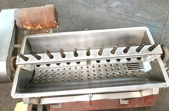 Used Poultry Processing Equipment Gizzard Washer/Cleaner Model MC-2 Stainless Steel