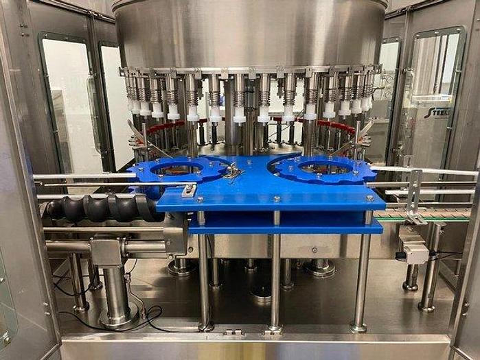 Used Sheenstar Model G40 Gravity Filler Machine