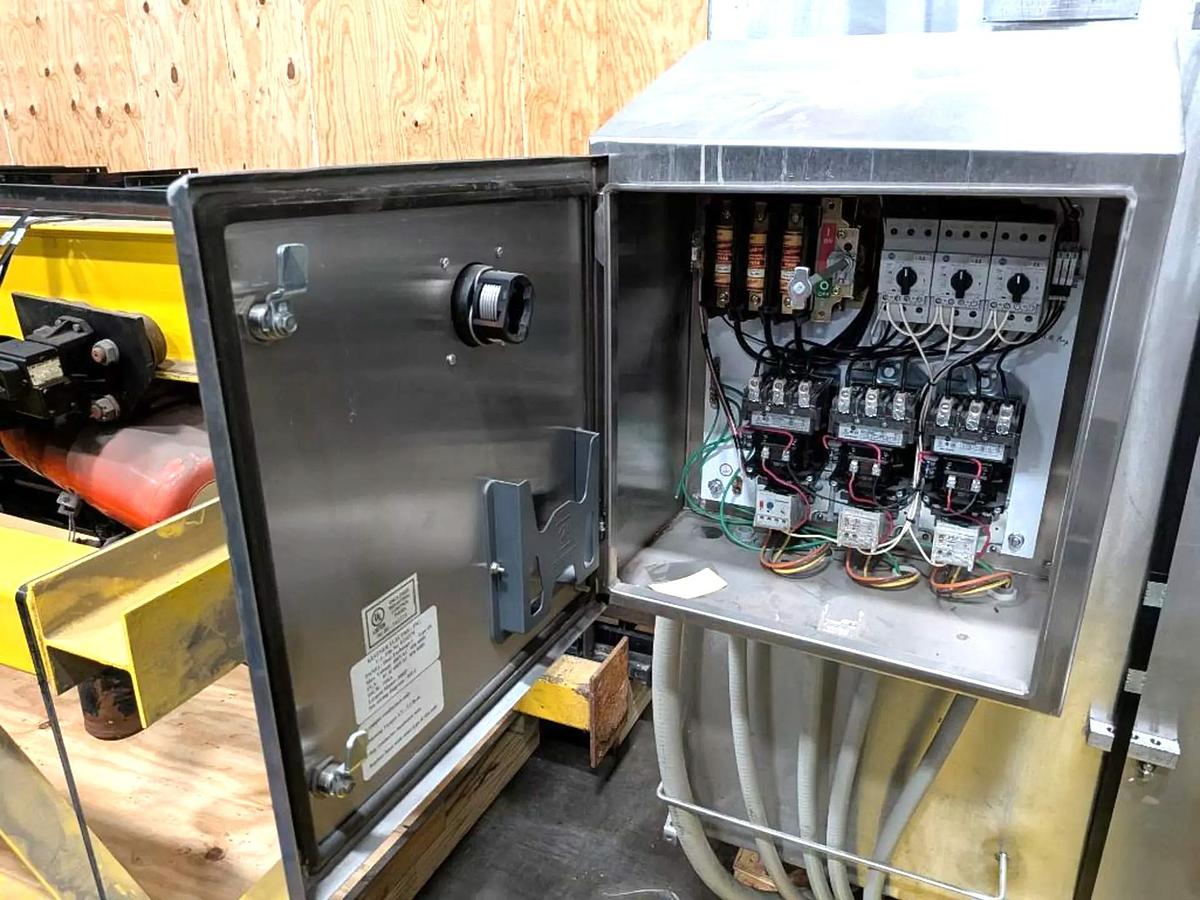 Used Cherry-Burrell Thermutator Model SPL672L Scraped Surface Heat Exchanger (6) Tube Thermutator
