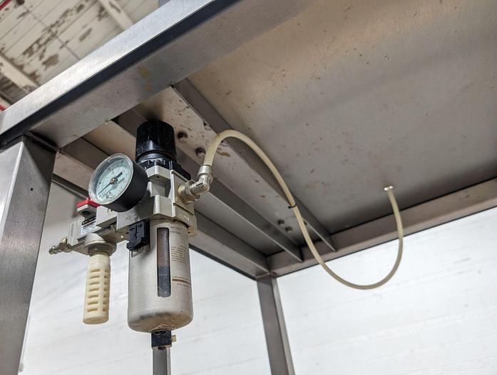 Used Osgood Stainless Steel Sanitary Rotary Cup Filler