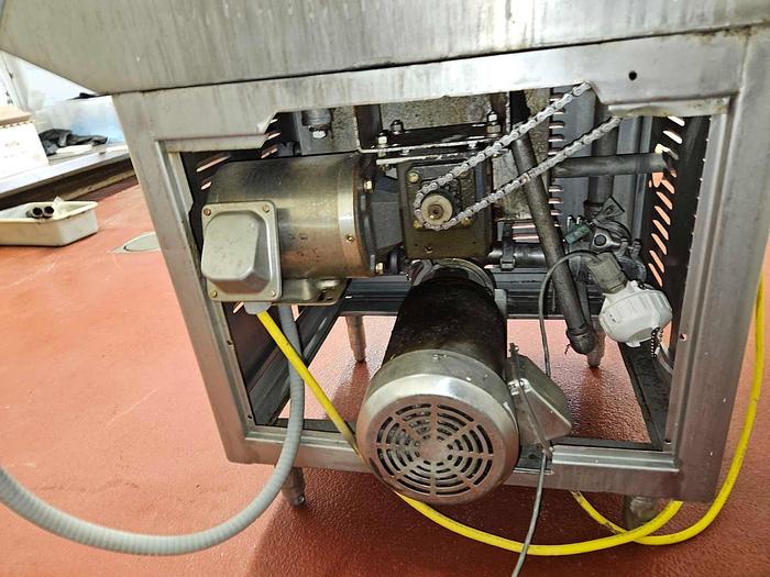 Used Cryovac Stainless Steel Steam Shrink Tunnel