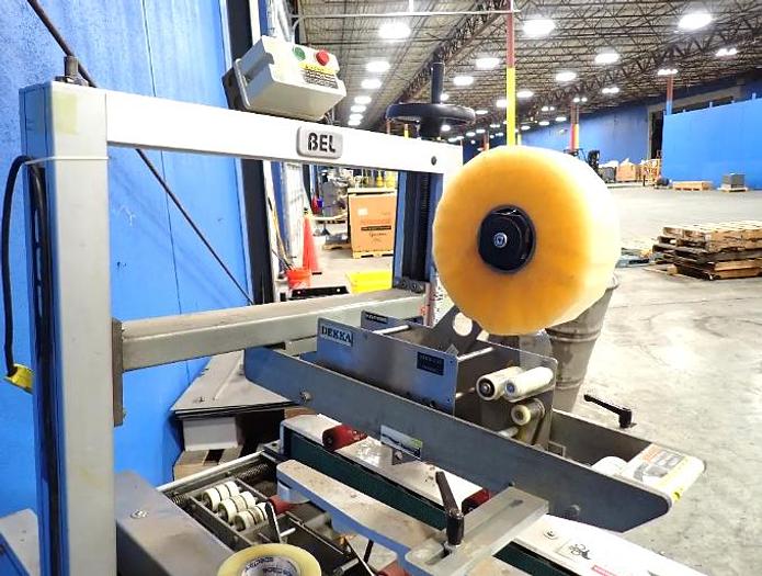 Used Belcor 150 Box Taper/Sealer Top and Bottom
