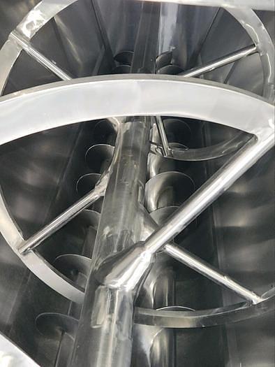 Used 330 cu ft/2500 Gallons Stainless Steel Sanitary Ribbon Blending Hoppers/Tanks