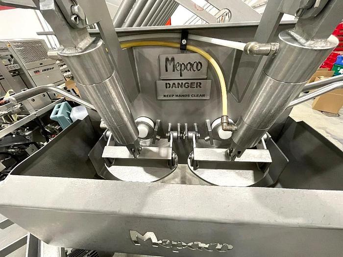 Used Mepaco Stainless Steel Sanitary Dual Shaft Paddle Blender