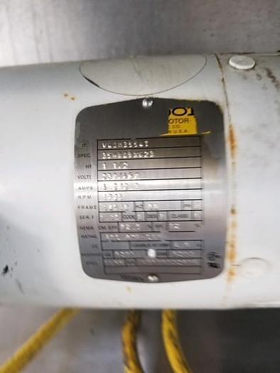 Used 10 Inch Wide Dual Lane 90 Degree Stainless Steel Sanitary Slat Top Conveyor