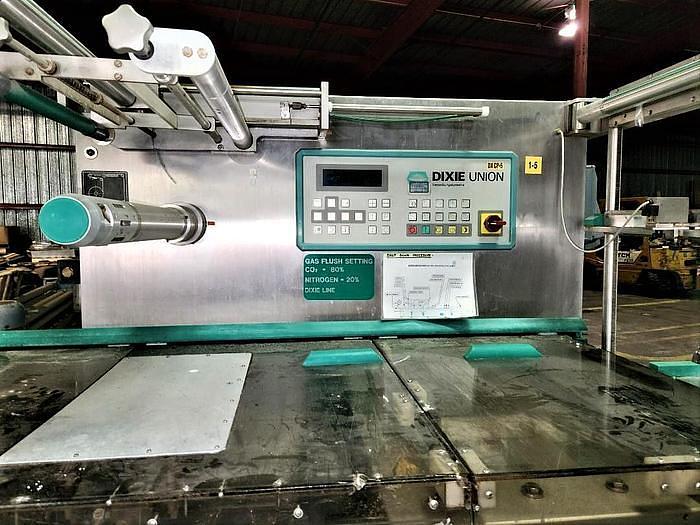 Used Dixie Union Model Evolution Stainless Steel Sanitary Gas Flushed Vacuum Thermoformer